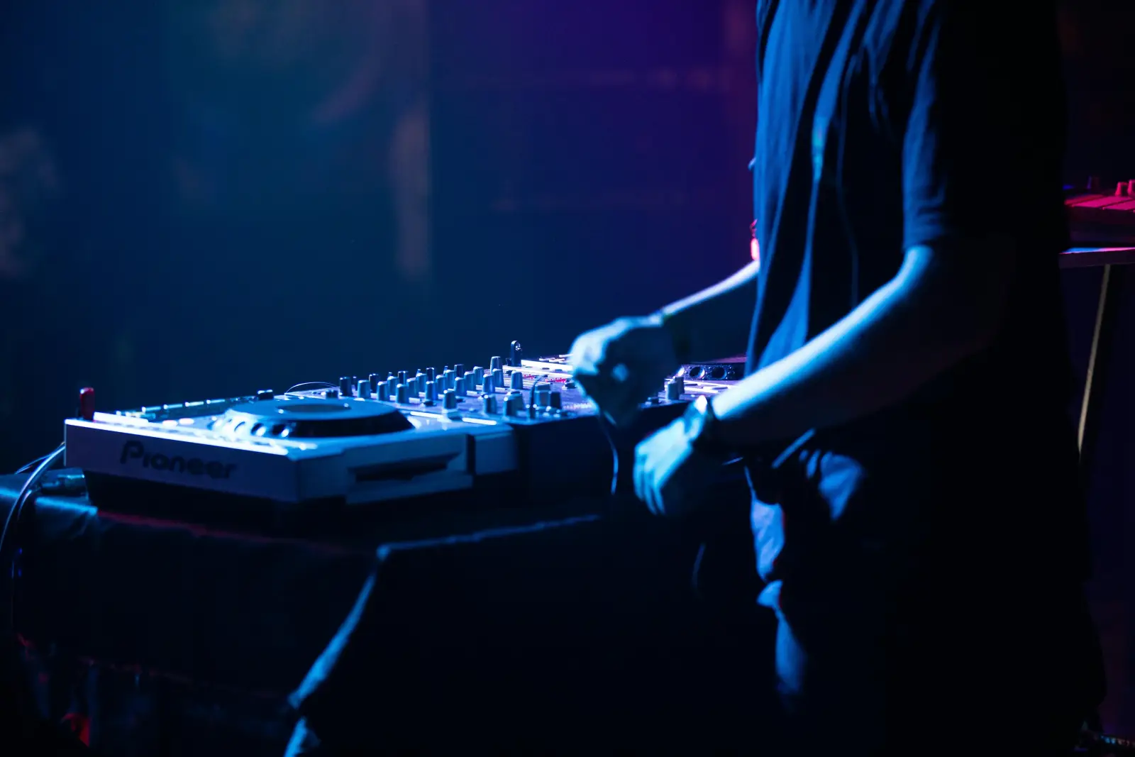 CDJ setup for online DJ lessons at The Sound Lab